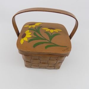 Vintage Caro-Nan 1972 Basket Purse Handbag